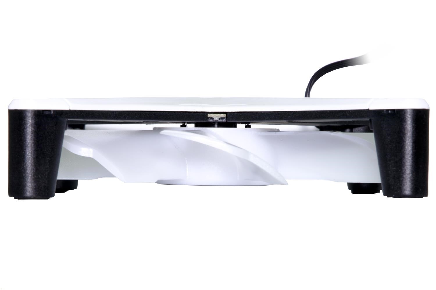 EVOLVEO Ptero 12CR,  PWM,  4pin,  LED červená,  12V ventilátor 120mm5 