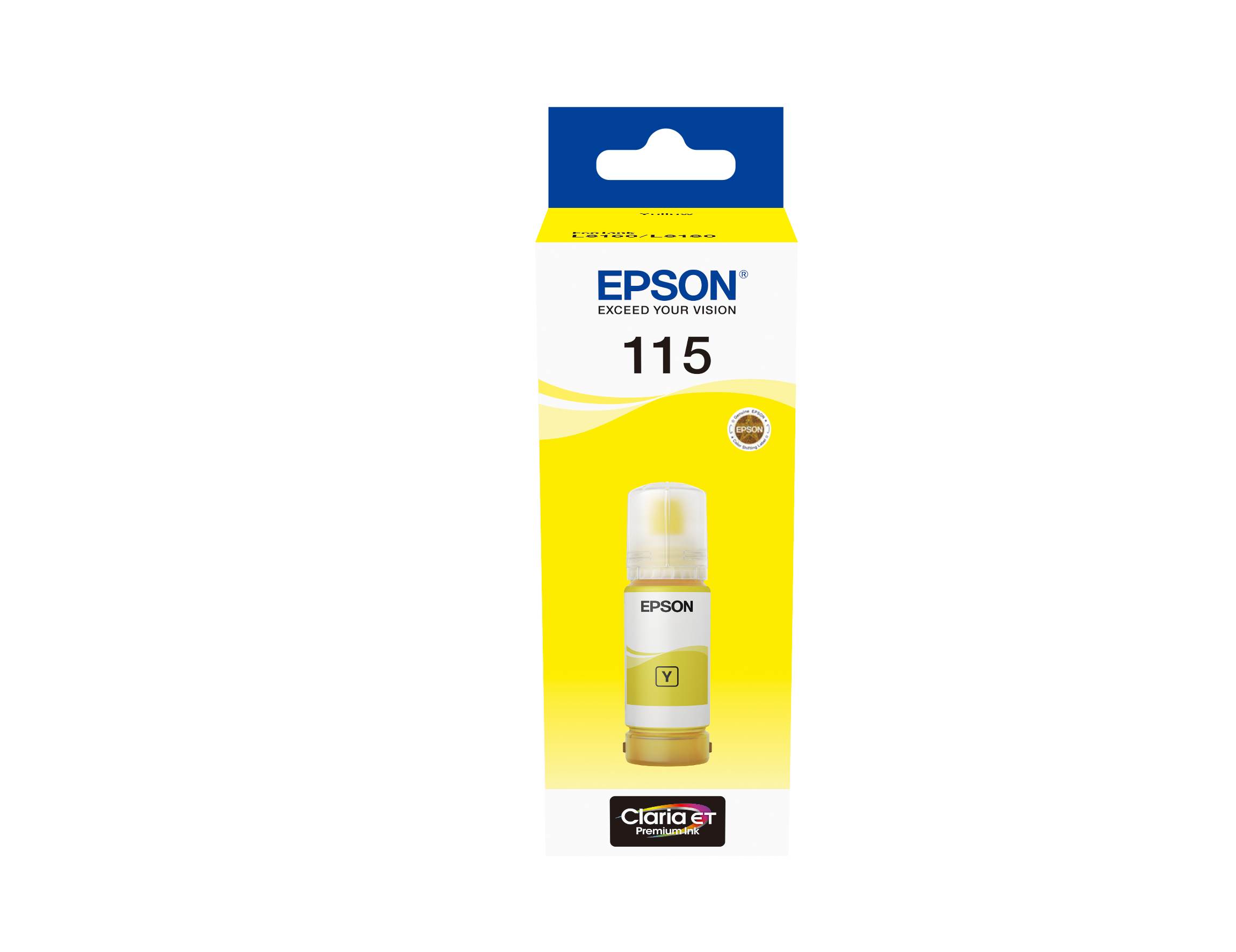 Fľaštička s atramentom EPSON 115 EcoTank Yellow0 