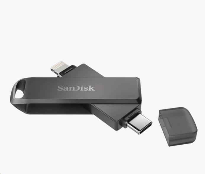 SanDisk Flash disk 128 GB iXpand Luxe,  USB-C + Lightning2 