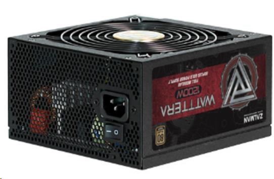 Napájací zdroj ZALMAN WATTTERA ZM1200-EBTII - 1200W 80+ Gold,  13, 5cm ventilátor,  modulárny2 