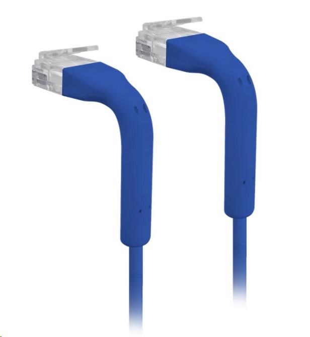 UBNT UniFi Ethernet Patch Cable [0, 22m,  Cat6,  UTP,  licna,  modrý,  50ks]0 