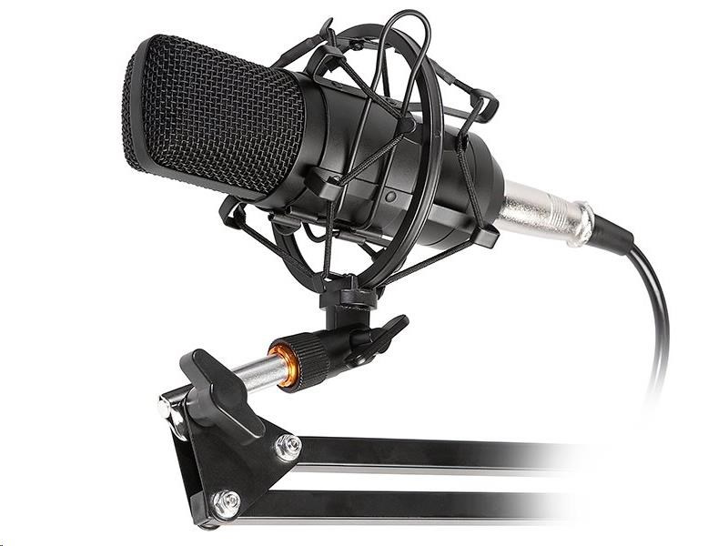 TRACER Microphone Studio PRO,  3.5 jack,  2.5 m kábel,  čierny3 
