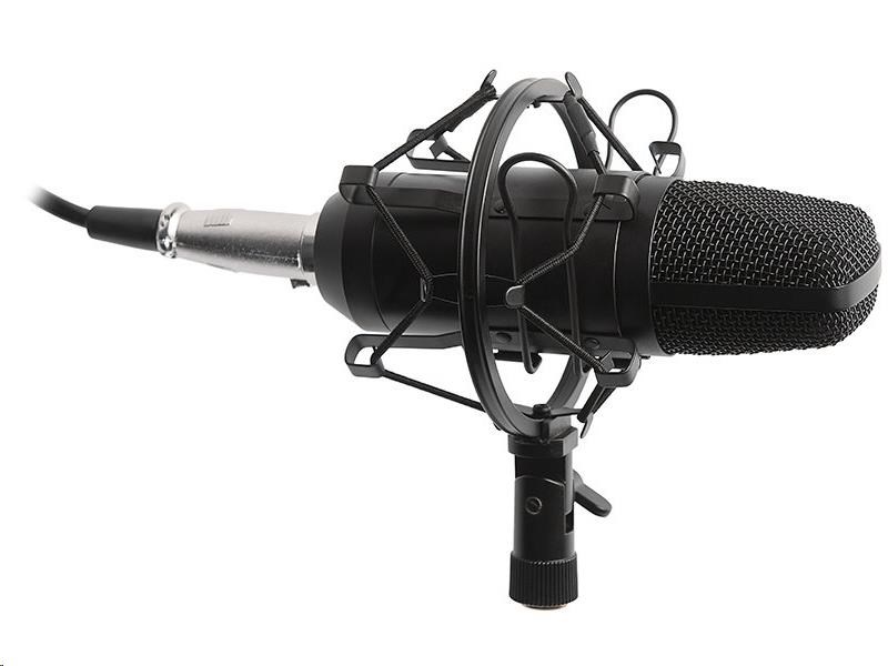 TRACER Microphone Studio PRO,  3.5 jack,  2.5 m kábel,  čierny4 