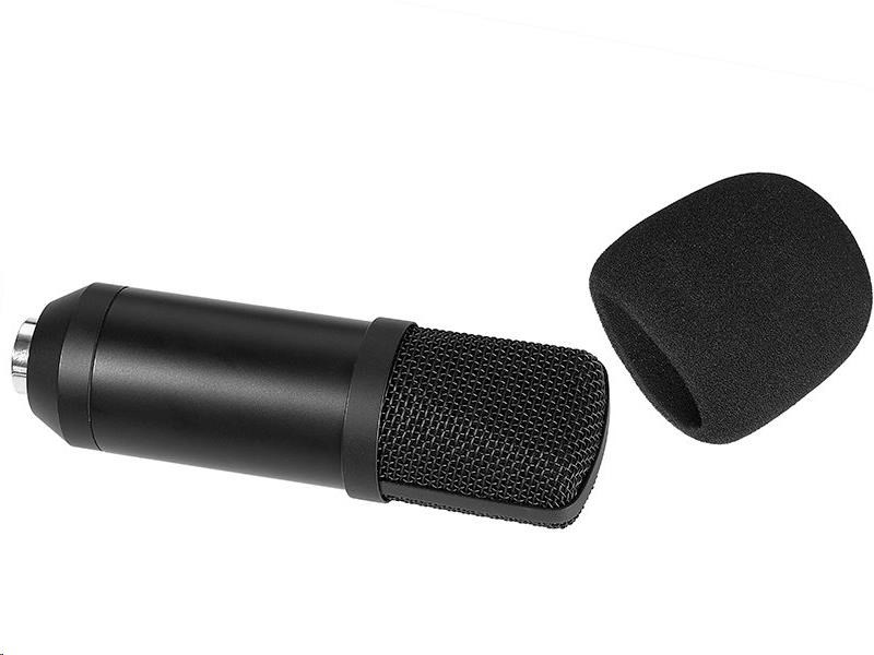 TRACER Microphone Studio PRO,  3.5 jack,  2.5 m kábel,  čierny7 