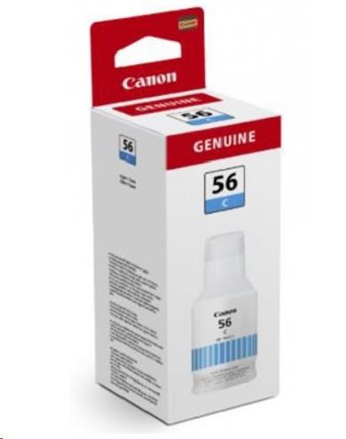 Canon BJ INK GI-56 C EUR Cyan Ink Bottle pro Maxify GX6050/3050/5550/7050/4050/5050/6550 (15755 str.)0 