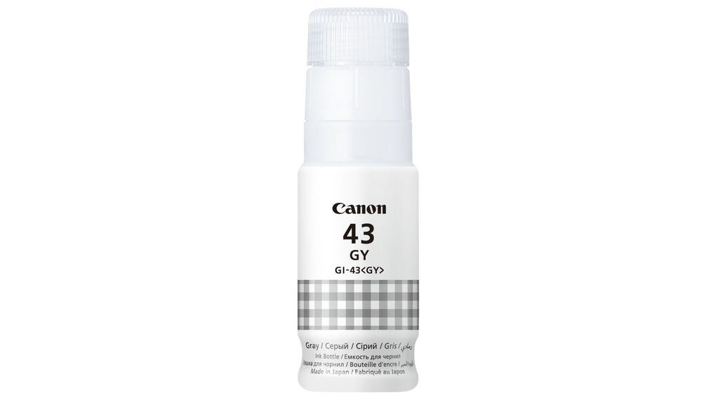 Canon Cartridge GI-43 GY šedá pro PIXMA G540,  G6400 