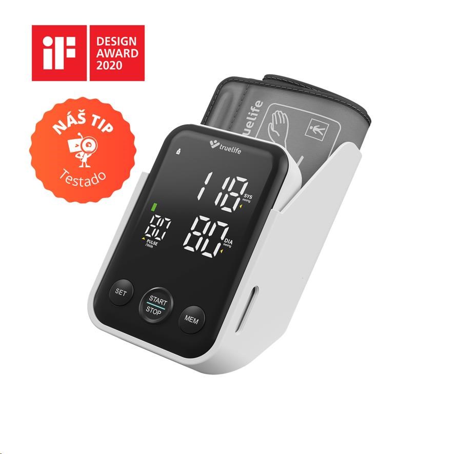 TrueLife Pulse B-Vision - tonometr/ měřič krevního tlaku5 