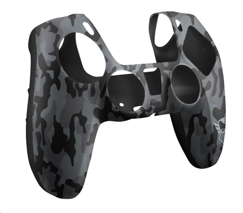 TRUST Obal na ovladač GXT 748 Controller Silicone Sleeve PS5,  black camo0 