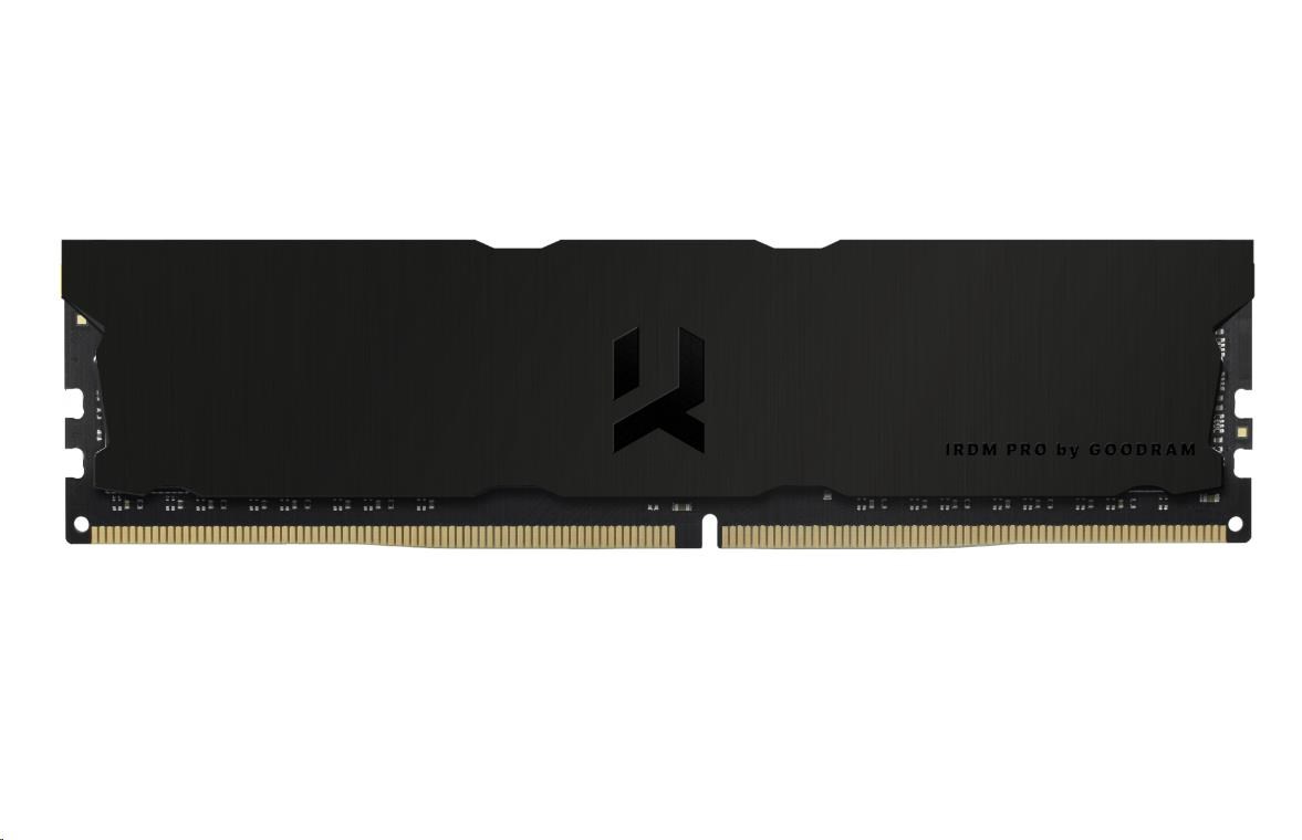DDR4 32GB 3600MHz CL18 DR DIMM (sada 2x16GB) GOODRAM IRDM PRO,  hlboká čierna0 