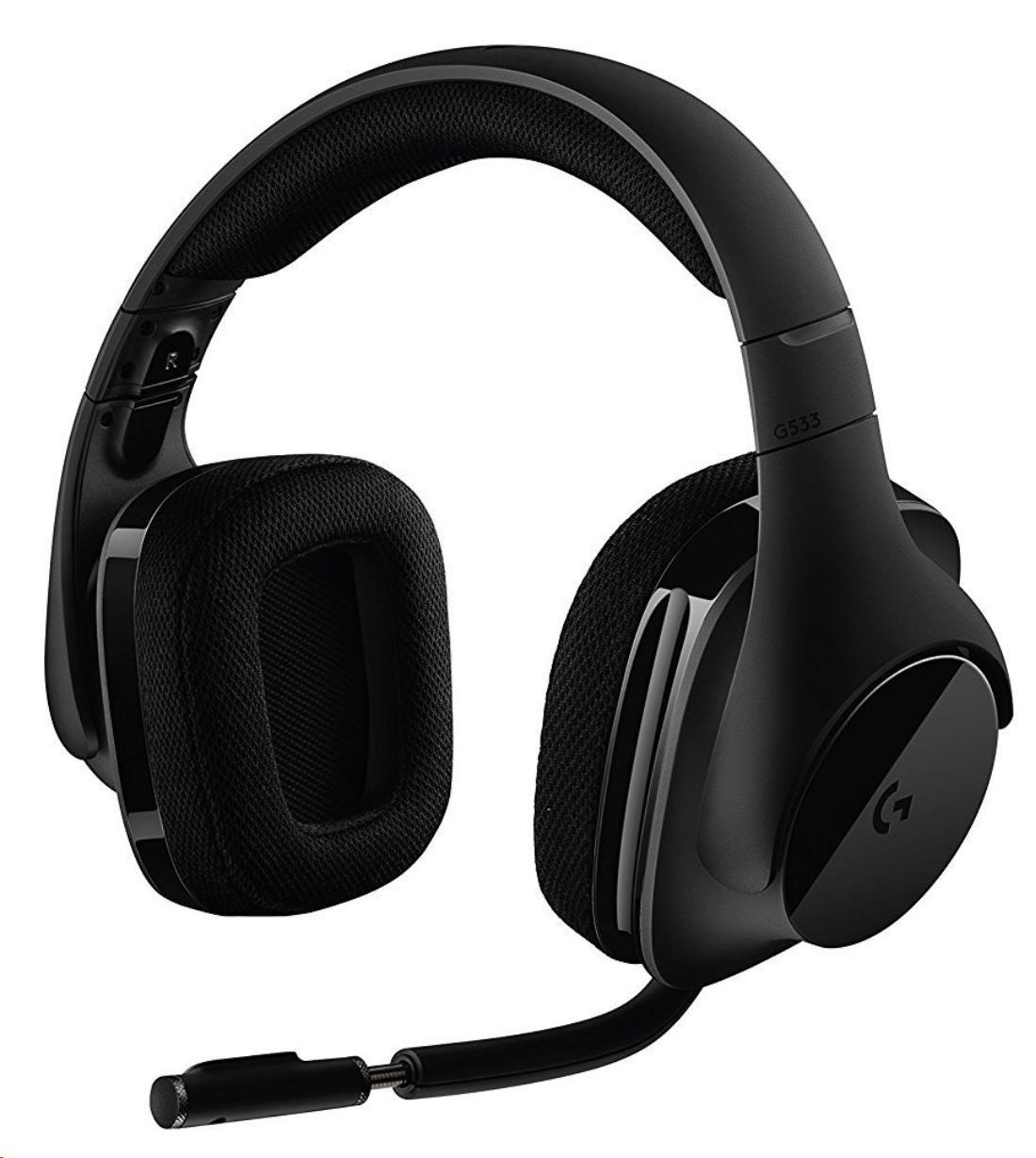 Logitech herní sluchátka G533, Wireless Gaming Headset3 