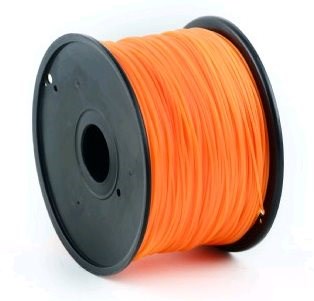 GEMBIRD Tlačová struna (filament) PLA,  1, 75 mm,  1 kg,  oranžová0 
