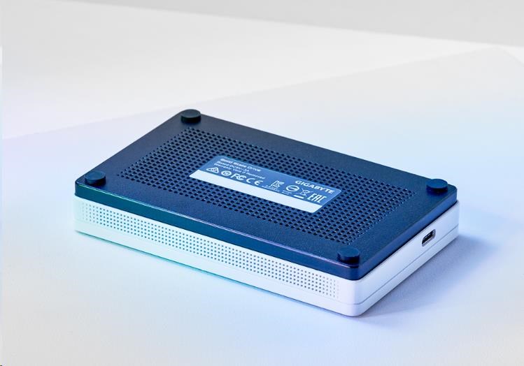 GIGABYTE Externý disk SSD VISION DRIVE,  1 TB,  externý,  2.000 MB/ s,  USB3.2 Gen2x20 