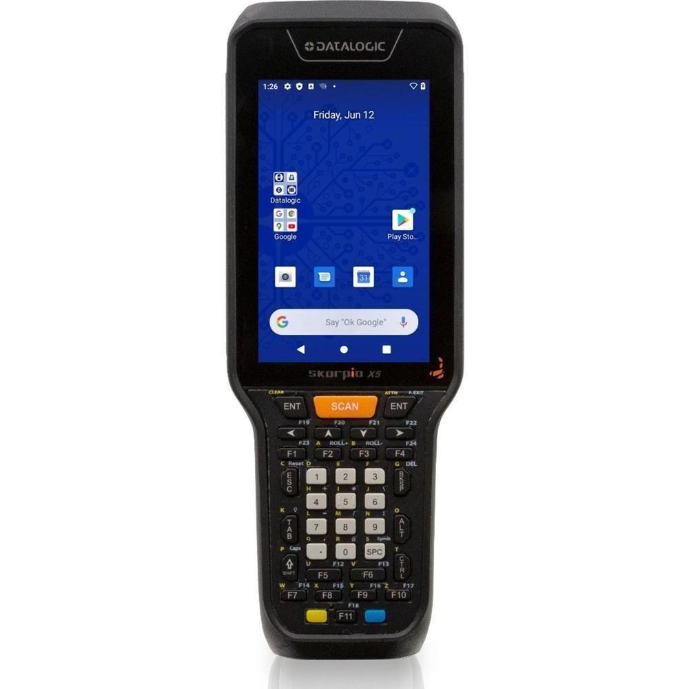 Datalogic Skorpio X5,  1D,  imager,  BT,  Wi-Fi,  NFC,  alfa,  Gun,  ext. netopier.,  Android0 
