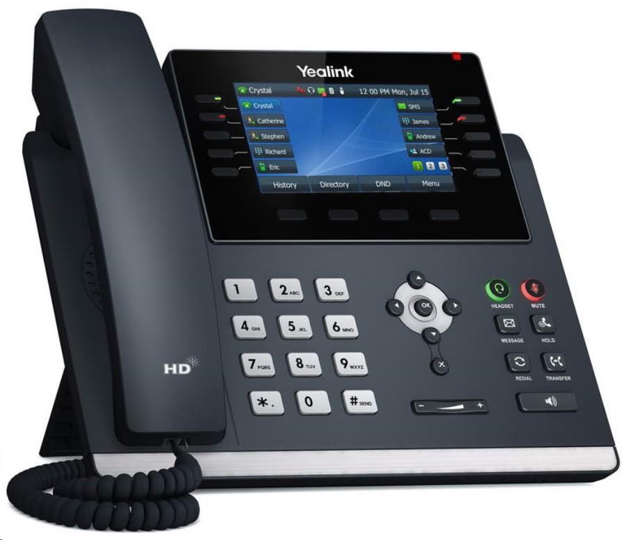 IP telefón Yealink SIP-T46U,  4, 3