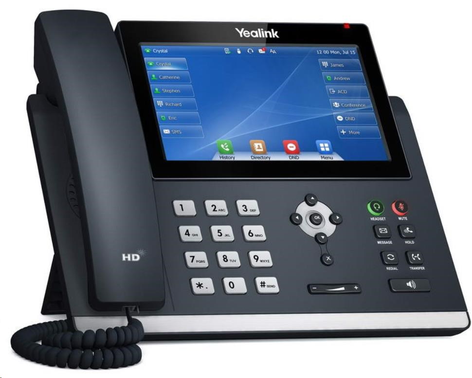 IP telefón Yealink SIP-T48U,  7