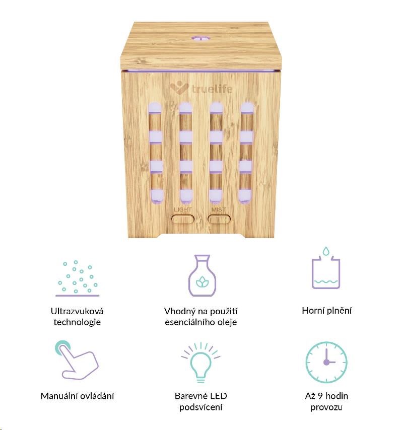 TrueLife AIR Diffuser D7 Bamboo - Aroma difuzér5 