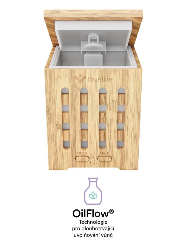 TrueLife AIR Diffuser D7 Bamboo - Aroma difuzér0 