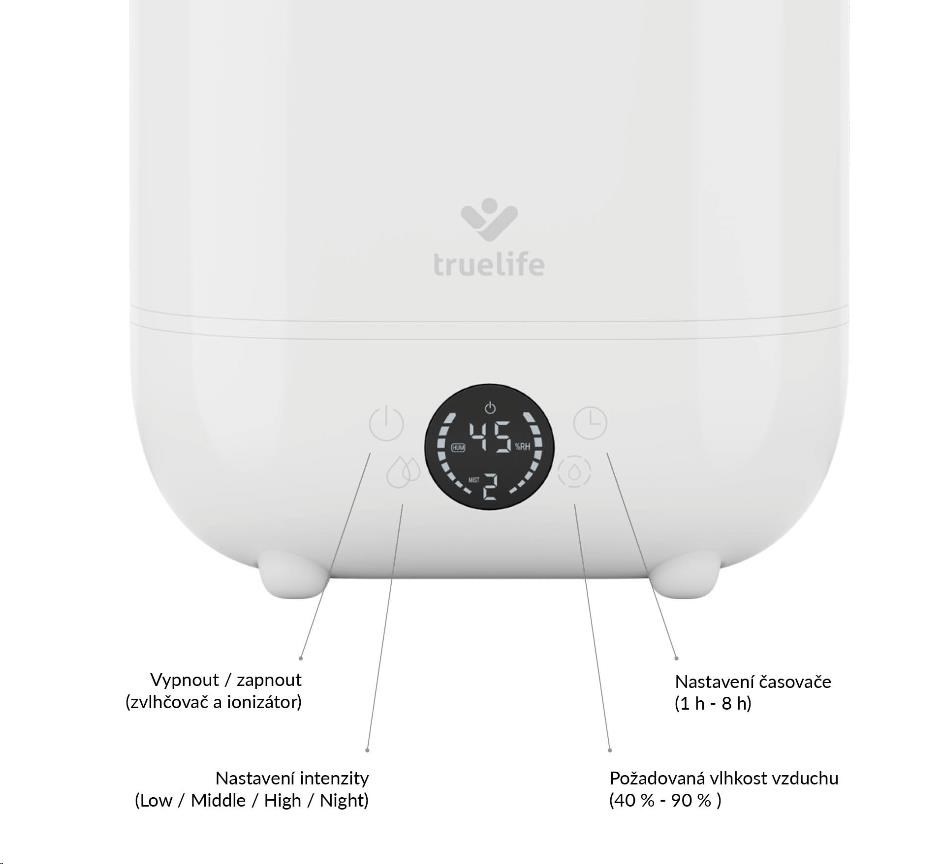 TrueLife AIR Humidifier H5 Touch - zvlhčovač vzduchu0 