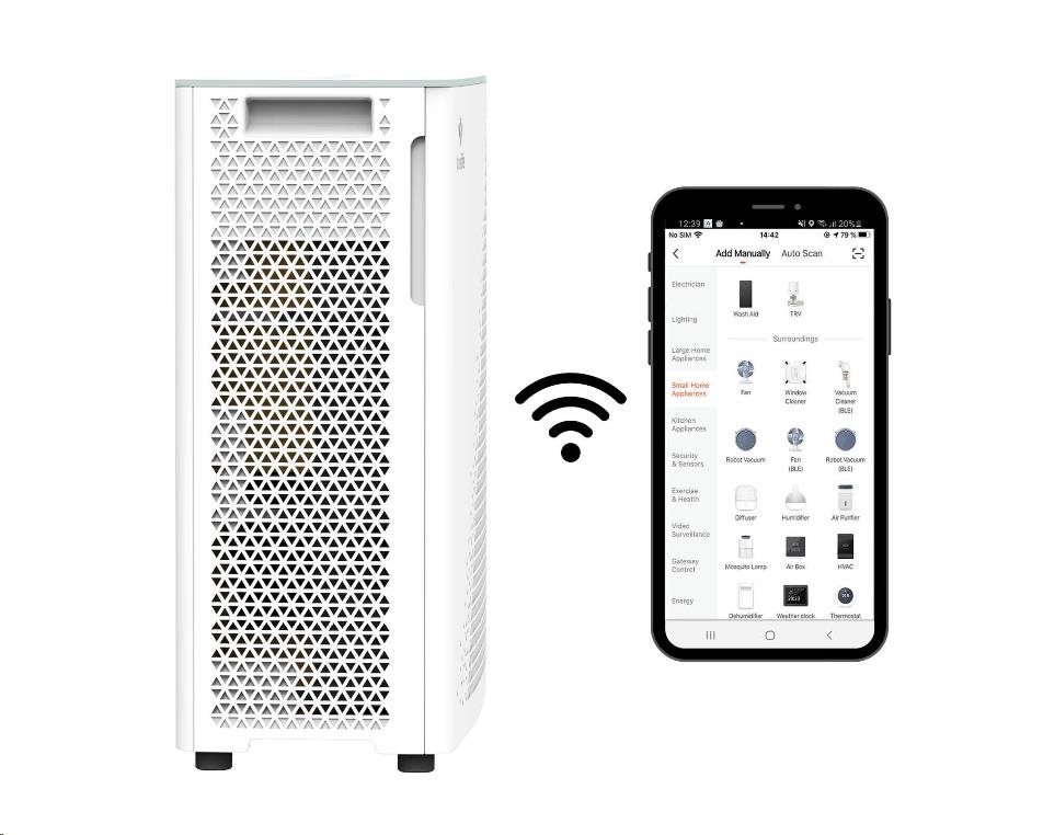 TrueLife AIR Purifier P7 WiFi - čistička vzduchu1 