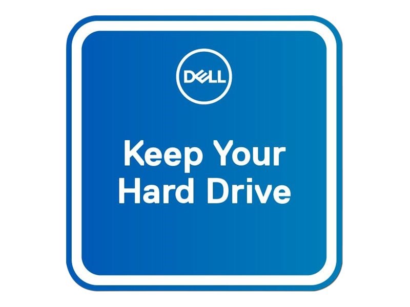 DELL Rozšírenie záruky - 3 ročná záruka na ponechanie disku v prípade opravy pre počítače Optiplex0 