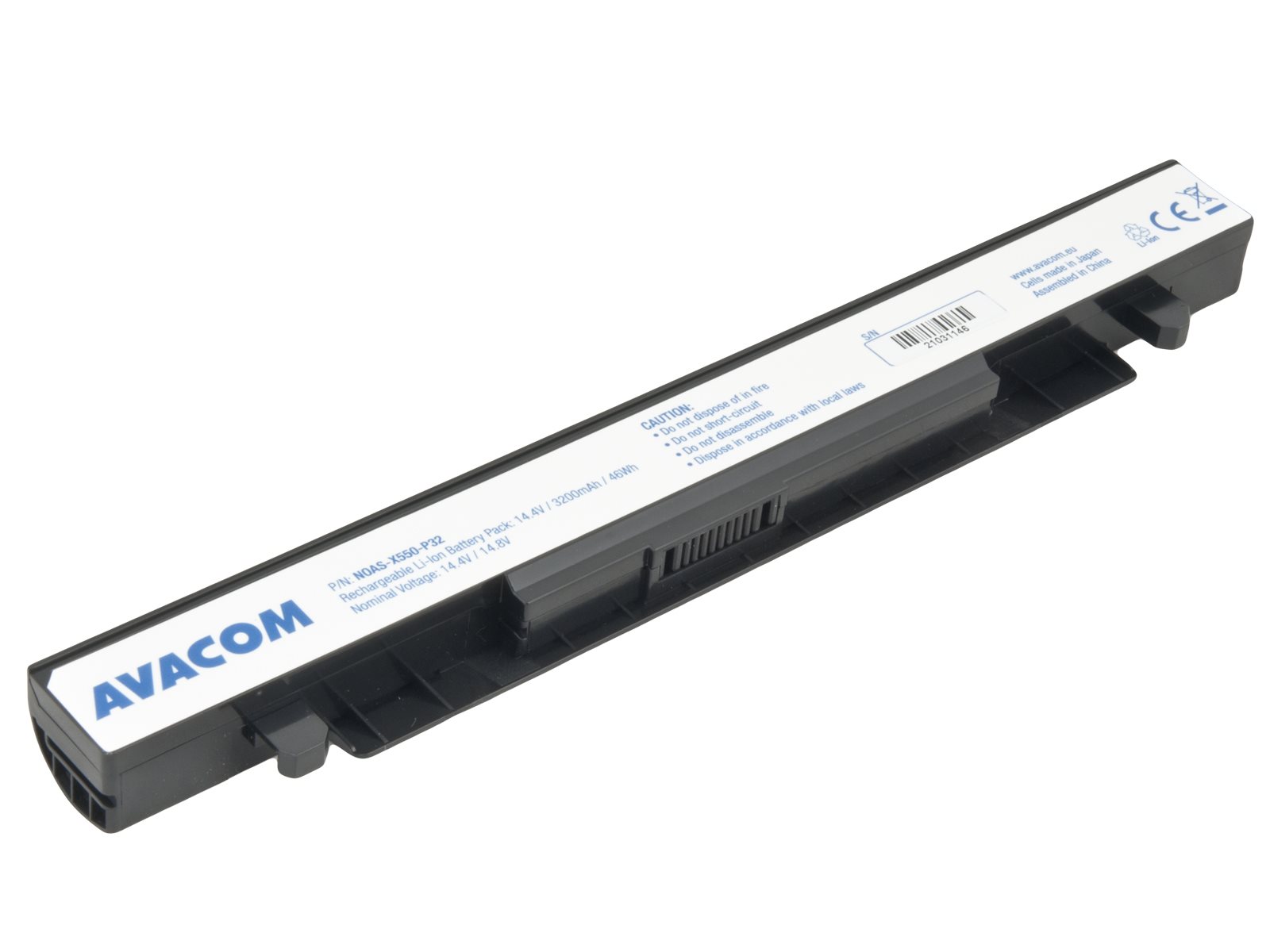 AVACOM batéria pre Asus X550,  K550,  Li-Ion 14, 4V 3200mAh 46Wh0 