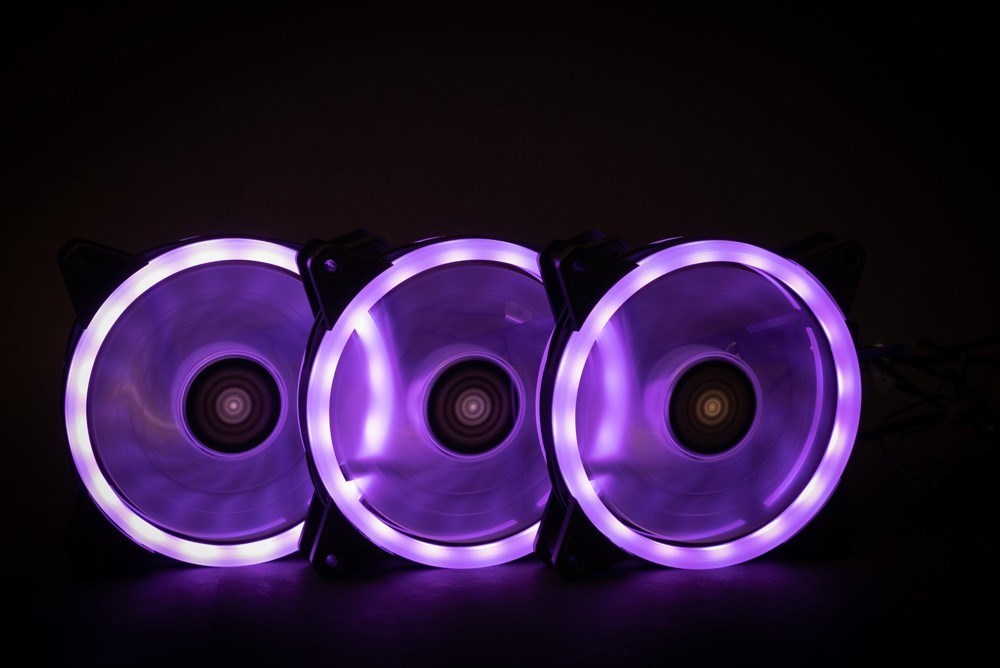 1stCOOL Fan KIT AURA EVO 1 ARGB,  3x Dual Ring fan + ARGB Nano controller8 