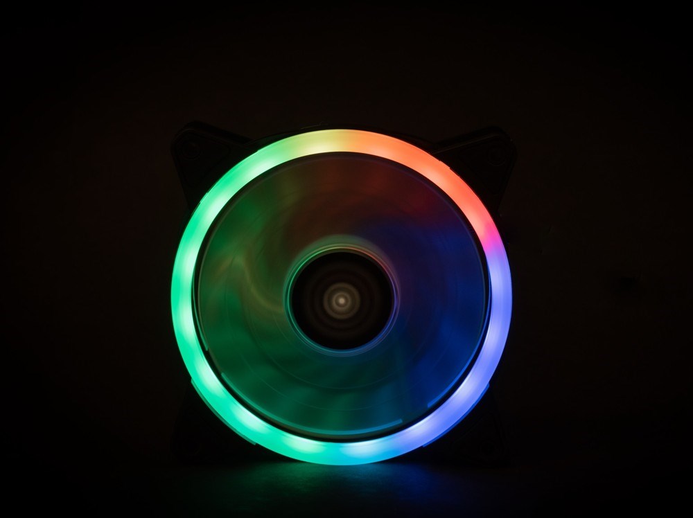 1stCOOL Ventilátor AURA EVO Dual Ring ARGB 12cm7 