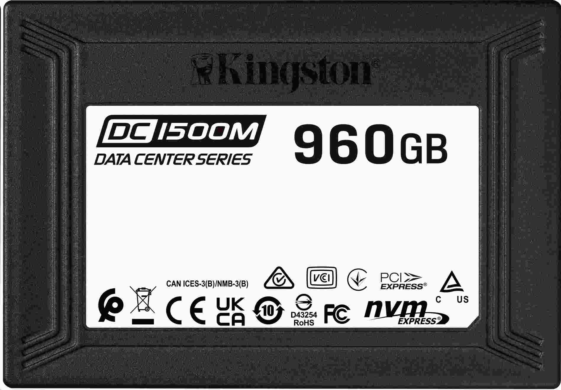 Kingston SSD 960GB SSD Data Centre DC1500M (Mixed Use) Enterprise U.2 podnikové disky SSD NVMe0 
