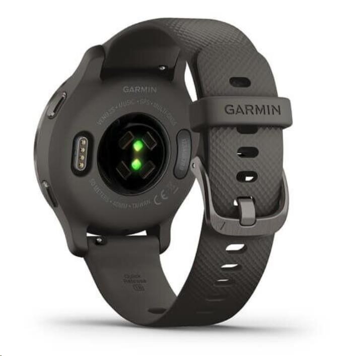 Garmin GPS sportovní hodinky Venu2S Slate/ Black Band,  EU4 