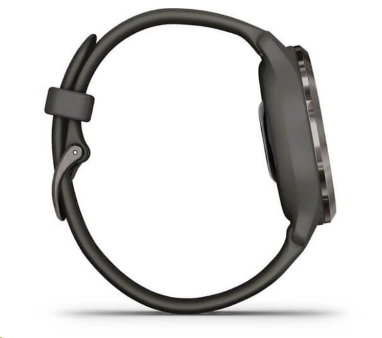 Garmin GPS sportovní hodinky Venu2S Slate/ Black Band7 