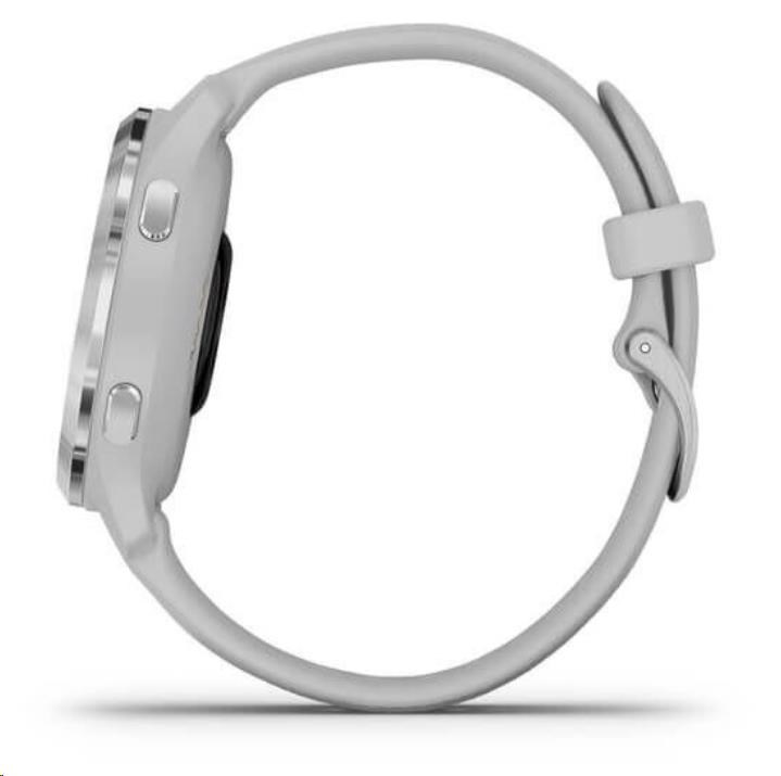 Garmin GPS sportovní hodinky Venu2S Silver/Gray Band, EU5 
