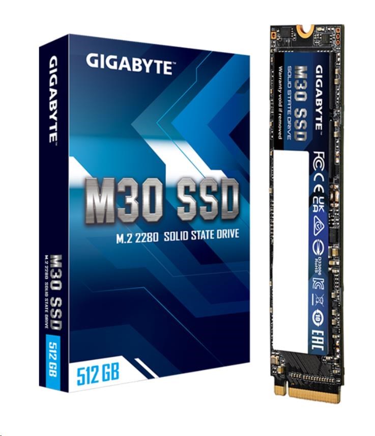 GIGABYTE SSD 512GB M30, NVMe2 