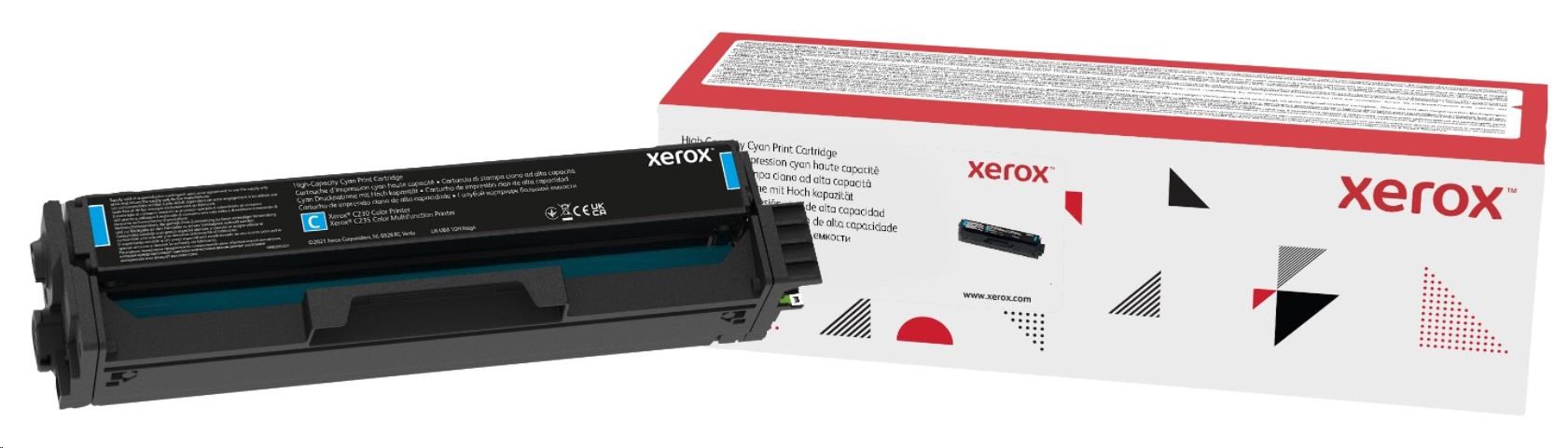 Vysokokapacitná tonerová kazeta Xerox Cyan pre C230/ C235 (2500 strán)0 