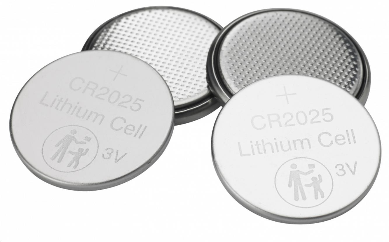 VERBATIM Lithium baterie CR2025 3V 4 Pack0 