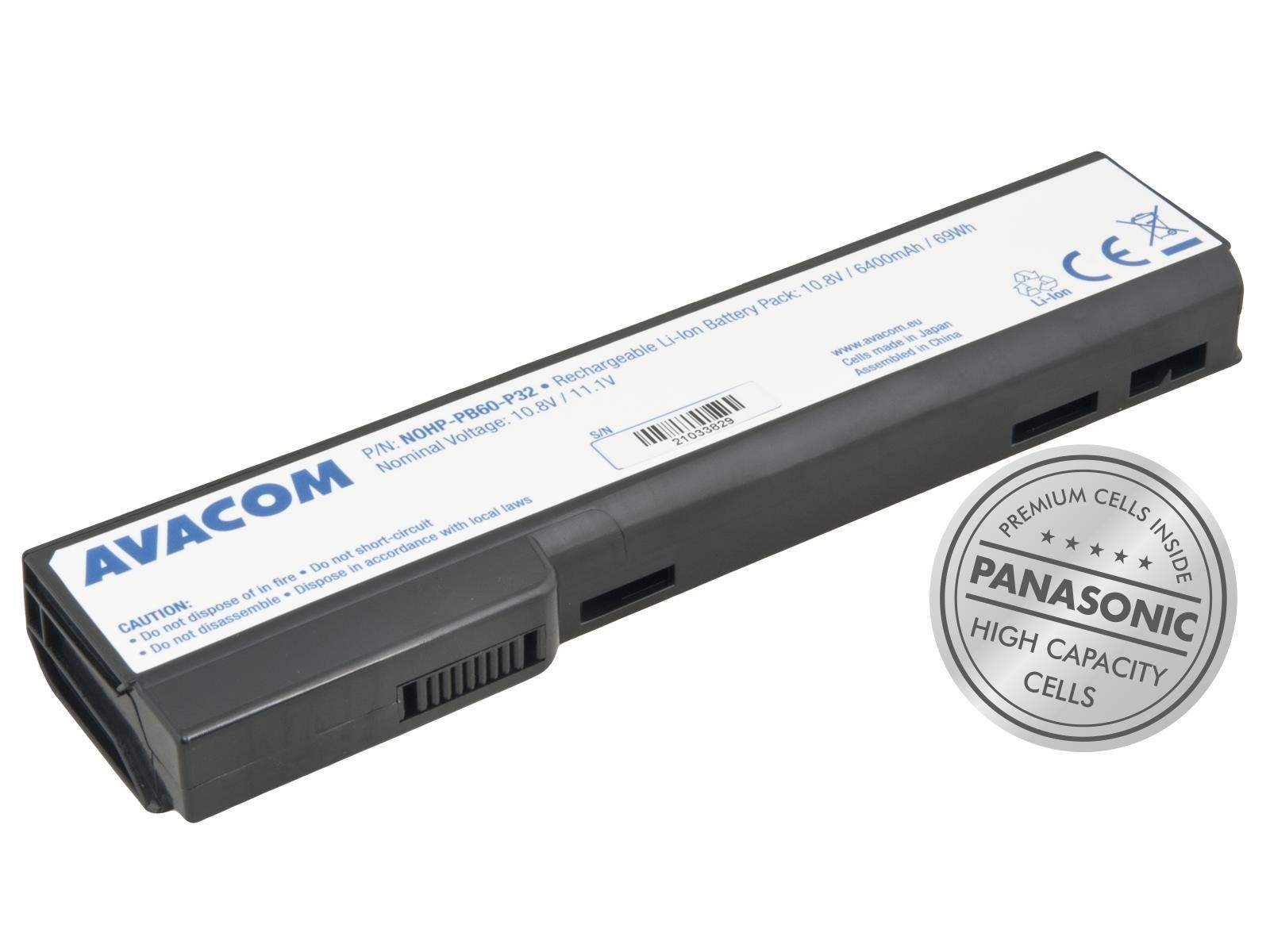 AVACOM batéria pre HP ProBook 6360b, 6460b série Li-Ion 10,8V 6400mAh 69Wh0 