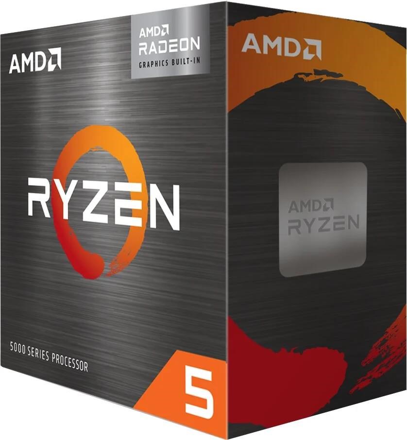 Procesor AMD RYZEN 5 5600G,  6-jadrový,  3.9GHz,  16MB cache,  65W,  socket AM4,  VGA RX Vega 7,  BOX0 