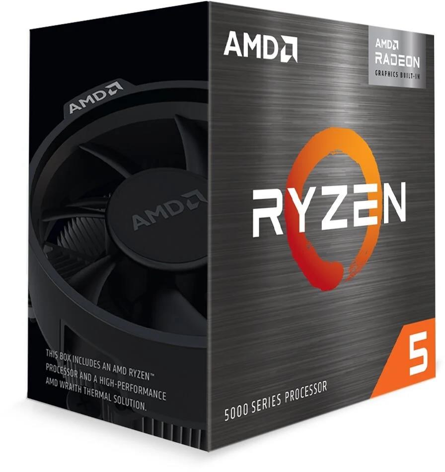Procesor AMD RYZEN 5 5600G,  6-jadrový,  3.9GHz,  16MB cache,  65W,  socket AM4,  VGA RX Vega 7,  BOX1 