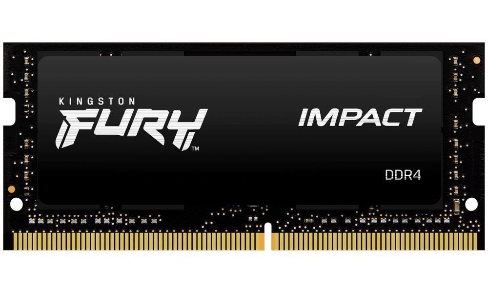 SODIMM DDR4 16GB 2666MHz CL15 1Gx8 KINGSTON FURY Impact0 