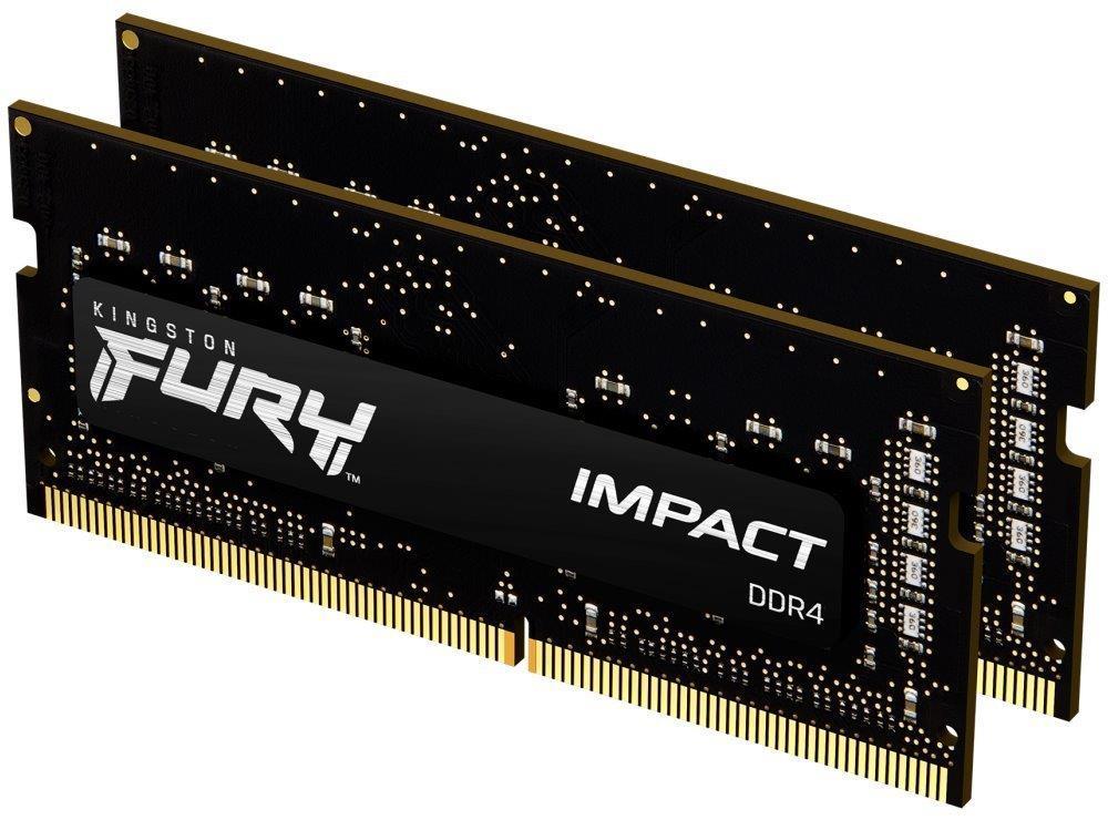 KINGSTON SODIMM DDR4 16GB (Kit of 2) 3200MT/ s CL20 FURY Impact0 