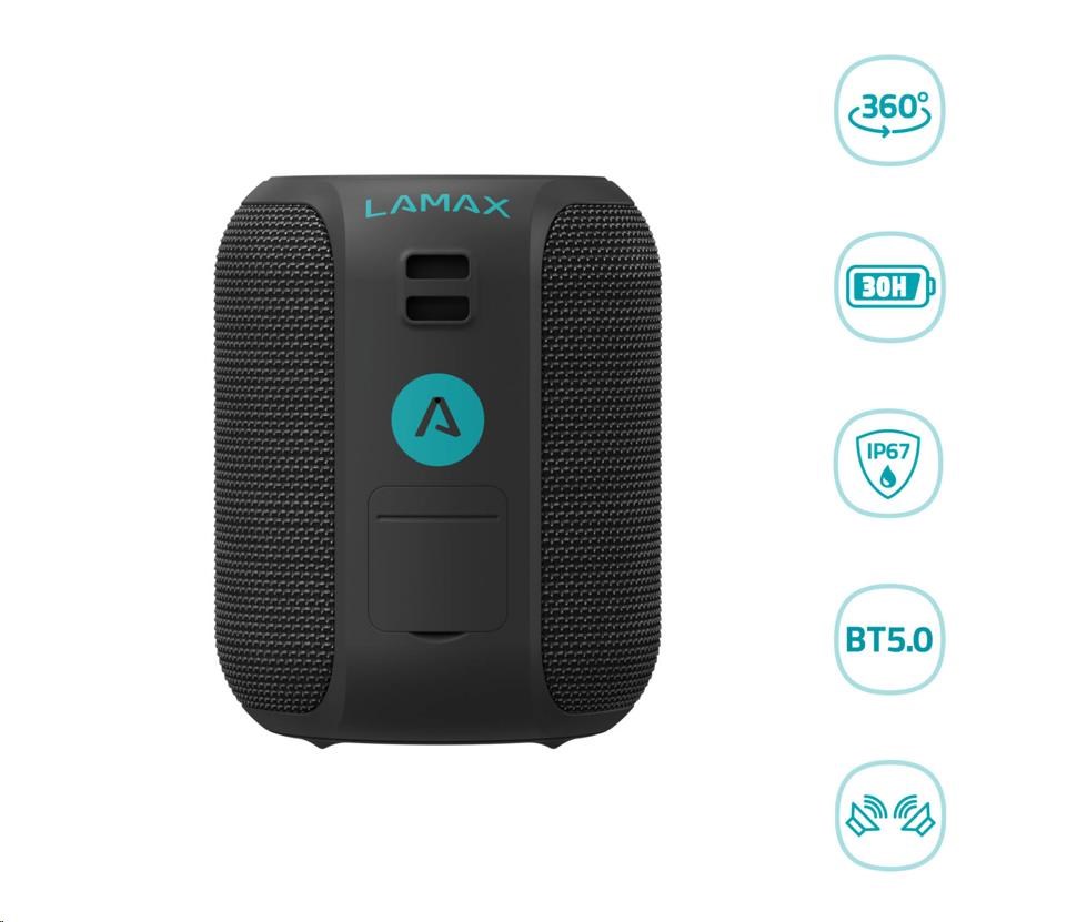 LAMAX Sounder2 Mini Bluetooth reproduktor0 