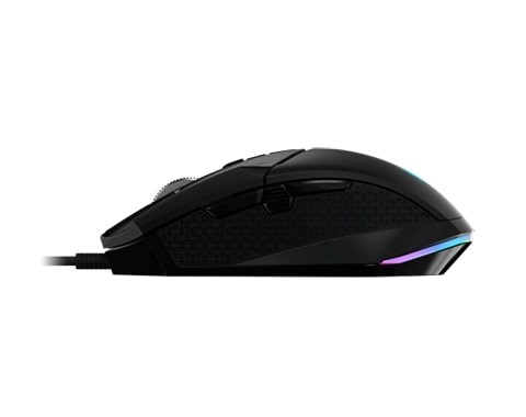 ACER GAMING MOUSE - max. 19000 dpi,  10 programovateľných tlačidiel,  4 farby podsvietenia,  20 mil. kliknite na3 