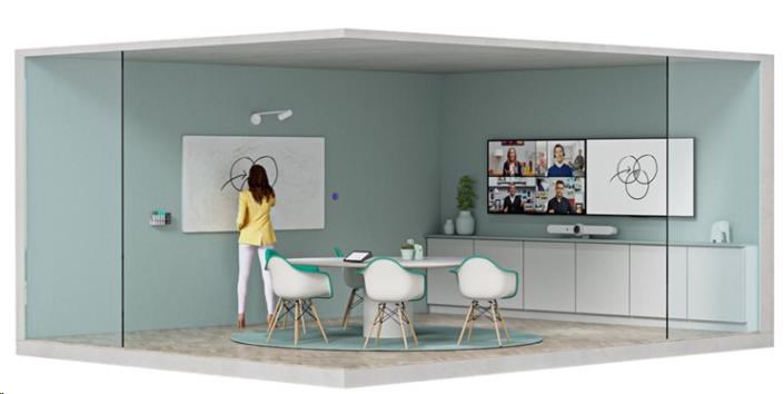 Logitech® Scribe White, Kamera pre snímanie tabule pre videokonferenčné miestnosti6 