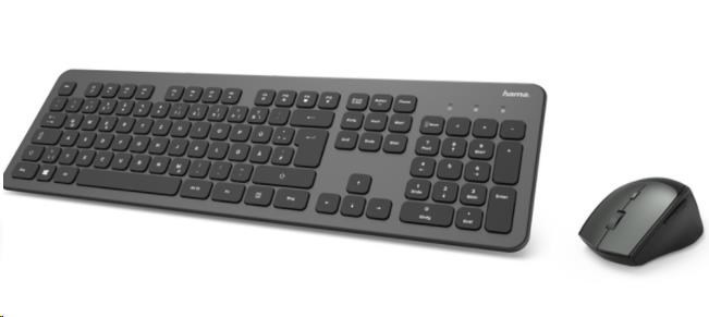 Set bezdrôtovej klávesnice a myši Hama KMW-700, antracitová/čierna0 