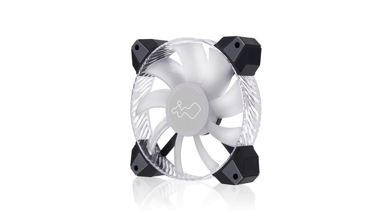 Chladič procesora IN WIN ASN120 1-PACK,  500-1800 ot/ min,  35 dBA,  77.17 CFM6 