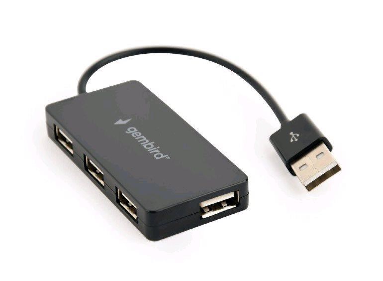 Rozbočovač USB GEMBIRD,  2.0,  4 port1 