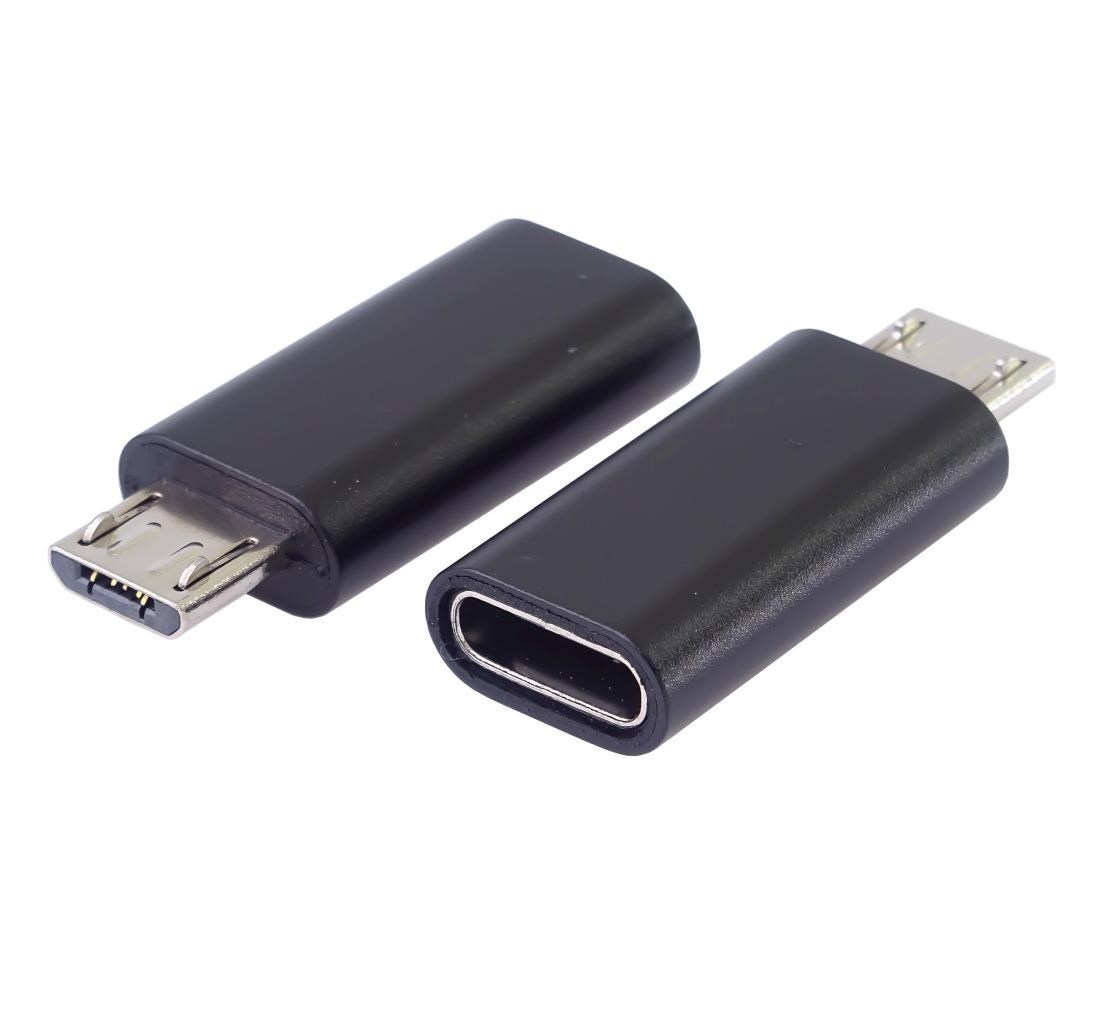 Adaptér PremiumCord USB-C samica - USB 2.0 Mikro-B/muž0 