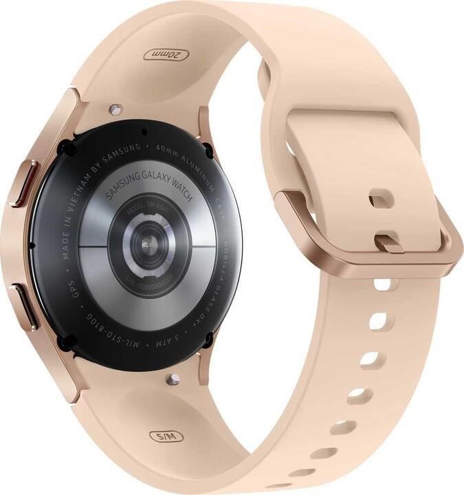 Samsung Galaxy Watch 4 (40 mm),  EU,  růžovo-zlatá0 