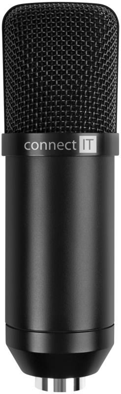 Mikrofón CONNECT IT USB so stolným ramenom ProMic,  čierny2 