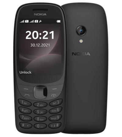 Nokia 6310 (2021),  Dual SIM,  čierna0 