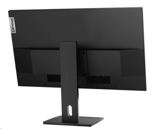 LENOVO LCD E27q-20 - 27”, IPS, matný, 16:9, 2560x1440, 178/ 178, 4ms, 300cd/ m2, 1000:1, HDMI, DP, Pivot, repro, VESA5 